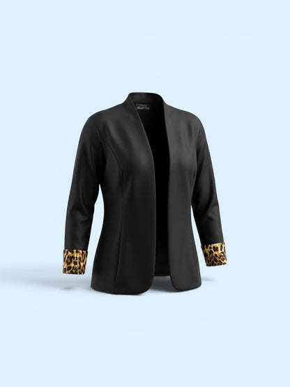 The Leopard Queen Blazer