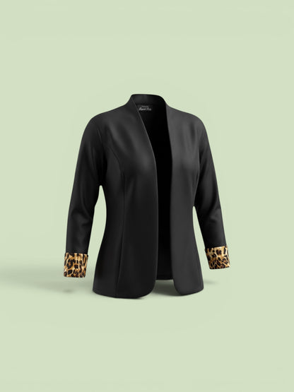The Leopard Queen Blazer