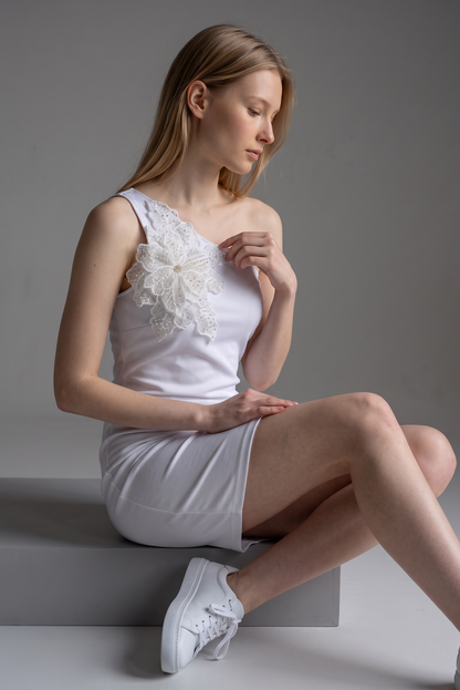 The White Orchid Dress